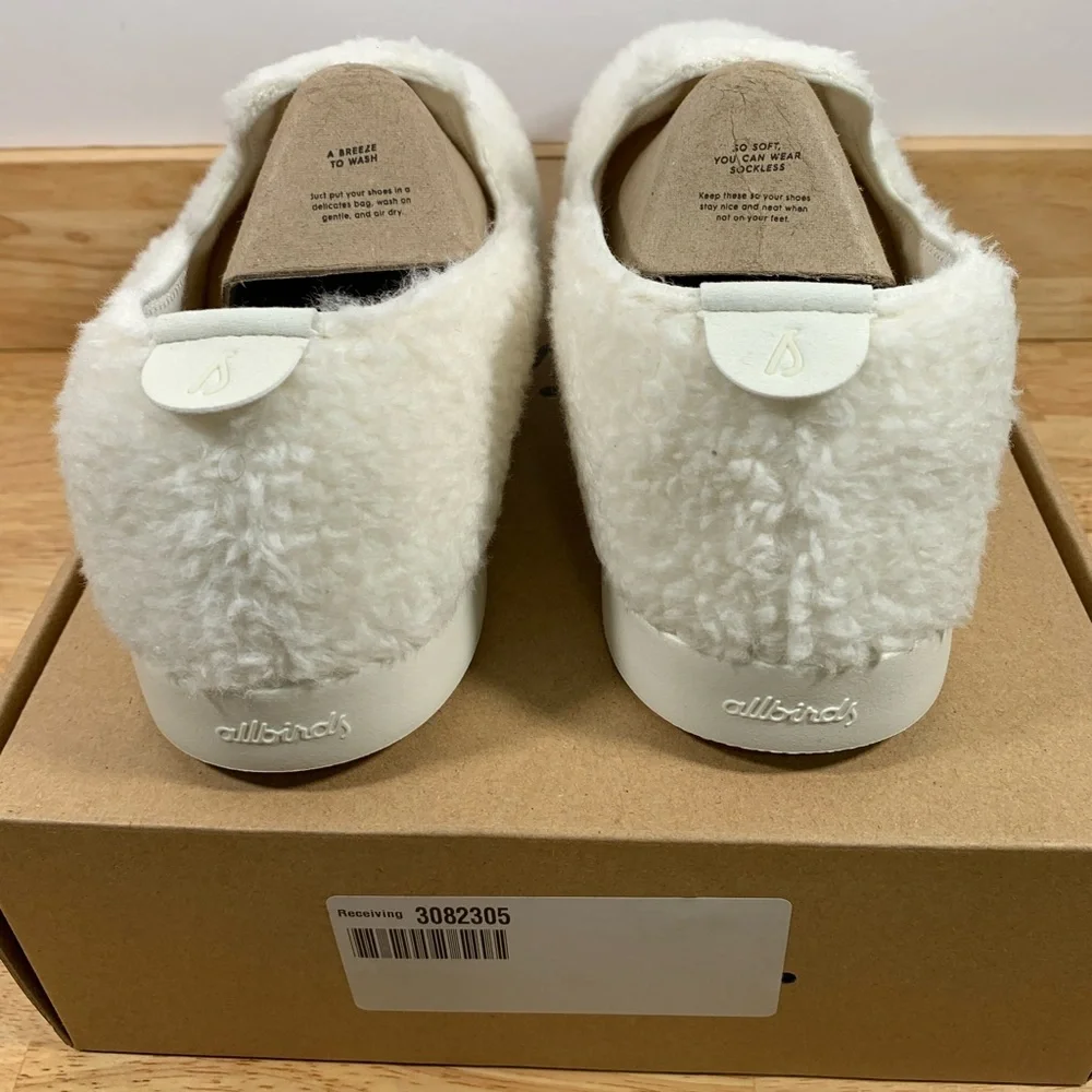 NEW Wool Lounger Fluff Mens 13 Natural White Cream‎ Merino Wool MF1MAWW130